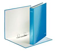 Leitz leitz classeur à anneaux wow, a4+, carton dur, bleu métal noir Noir G