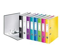 Leitz 1006-10-99 Classeur WOW A4 - 50 mm, assortis (rose, bleu, bleu glacier, vert, orange, violet)