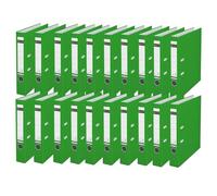 Leitz Classeur à levier 180° en plastique 50 mm - Classeur à anneaux (Vert, Plastique, A4)