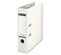 Leitz Classeur à levier A4 180° - Carton 24/10e - Dos 8 cm - Blanc