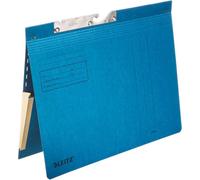 LEITZ Classeur à levier, avec pochette extensible, A4, bleu