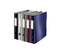 leitz classeur active style, 180 degrés, 85 mm, couleurs noir
