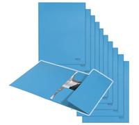 Leitz Classeur en carton 3 rabats A4 recycle 100% bleu 39060035