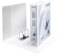 Classeur à levier plastifié Leitz A4+ - Dos de 8 cm - Blanc