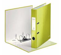 LEITZ Classeur WOW A4 180° étroit, gn metallic