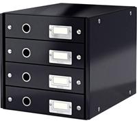 Leitz Click & Store 6049-00-95 Caisson à tiroirs noir DIN A4 Nombre de tiroirs: 4