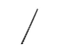 Leitz ComBIND - 8 mm - 32 cm - 21 anneaux - A4 (210 x 297 mm) - 45 feuilles - noir - 100 unités peigne de reliure en plastique