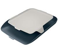 Leitz Corbeille à courrier Cosy A4 avec organisateur, gris