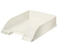 Leitz Corbeille à Courrier A4, Blanc Perlé, WOW, 52263001
