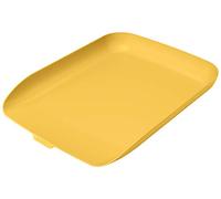 Corbeille a courrier leitz cosy plastique jaune 358x268x43mm