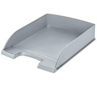Leitz Corbeille à Courrier A4, Gris, Plus, 52270085
