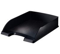 Leitz Corbeille à Courrier A4, Noir Satiné, Style, 52540094
