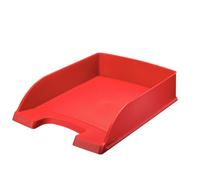 Leitz Corbeille à Courrier A4, Rouge, Plus, 52270025