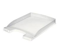 LEITZ Corbeille à courrier Plus plat, A4, polystyrène, givré G