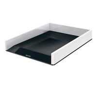Leitz Corbeille À Courrier Wow Duo Colour A4 Noir Blanc