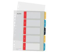 Leitz Intercalaires imprimables 1-5 Cosy 12400000 - robustes, polypropylène 300 µm, multicolore