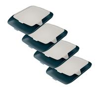 Leitz Cosy 52590089 Lot de 4 corbeilles à courrier A4 avec Organiseur, Gris Velours