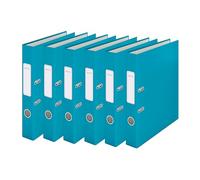 Leitz Cosy Series 10620061 Classeur Qualité A4 350 feuilles Largeur 5 cm Bleu clair Lot de 6