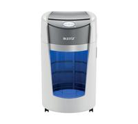 Leitz Destructeur de documents IQ OptiMax coupe micro DIN P5 - 10 feuilles - Corbeille 35 L