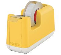 Leitz Dévidoir à Ruban Adhésif, Base Robuste, Cosy, Jaune, 53670019