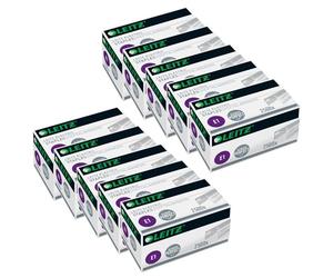 Leitz Electric 55680000 Boîte de 10 Agrafes E1 Galvanisées Boîte de 2500 Agrafes