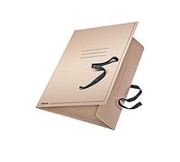 Leitz Esselte 6586 Chemise à dessin avec rubans A3 Carton Naturel
