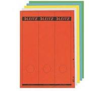 LEITZ Etiquette pour dos de classeur, 61 x 285 mm, bleu G