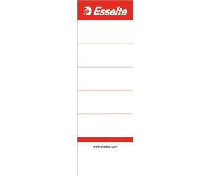 Leitz Étiquettes imprimables Esselte pour dos de classeurs à levier, 100 A4 | Dos de 75 mm, mécanisme permettant un classement rapide et facile; convient au bureau, à l'école ou à la maison.
