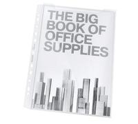 Leitz Expanding pockets Sachet de 10 Pochettes à soufflet A4 en polypropylène pour 200 Feuilles Transparent
