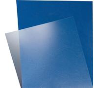 LEITZ Feuille de couverture, DIN A4, en PVC, transparent, 0,25 mm