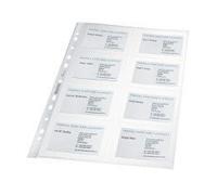 Leitz HFP Lot de 10 porte-cartes Transparent 0,11 mm 8 F max. 10 x 7 cm
