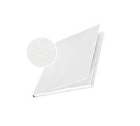 Leitz Chemise carton toilé rigide ImpressBIND A4 3,5 mm blanc mat 35 feuilles
