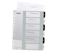 Intercalaires en plastique WOW, numéroté, 1-6