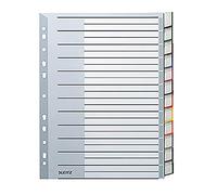 intercalaire en plastique, blanc, A4 extra large,