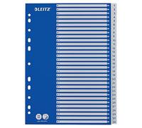 Leitz Intercalaires A4 Touches 1-31, Bleu & Blanc, Onglets Renforcés en Plastique Résistant avec Table des Matières, 12526001