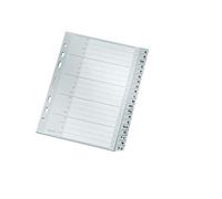 Leitz Intercalaires en plastique A‑Z A5 – PP – 20 touches