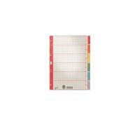 Leitz Intercalaires En Carton, Vierges, A4, Blanc, 6 Onglets