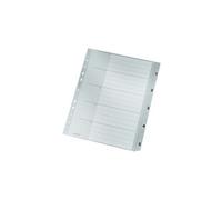 Intercalaires en plastique, numéroté, format A4 extra
