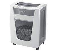 Leitz IQ Office Pro 80102000 Destructeur de documents CH micro-coupe niveau de sécurité P6+ Capacité 5 feuilles Capacité 30 l Blanc