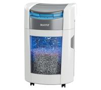 Leitz IQ OptiMax Autofeed 200 destructeur papier, détruit 200 feuilles | Coupe croisée P4, technologie rotation du bac, bac 200 x A4 21 L, ultra-silencieux, bureau & domicile, RGPD