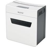 Leitz IQ 80930000 3M Premium - Destructeur de Documents Coupe Micro Sécurité P5, Capacité 3 Feuilles, Corbeille 10 litres, Blanc