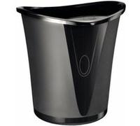 Leitz Corbeille à papier Allura – 18 L polypropylène 100% recyclable – Noir