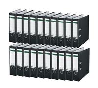 Leitz Lot de 20 classeurs de qualité en plastique 180° - Format A4 - Dos de 8,2 cm - Couverture plastifiée en polypropylène - 10105095