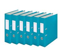 Leitz Lot de 6 classeurs à levier 180 Cosy A4 80 mm Bleu calme - 10610061