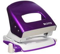 Leitz Lot de 6 Perforateurs, 30 feuilles, Réglette de guidage avec marquages des formats, Métal, Assortis, WOW, 50082099