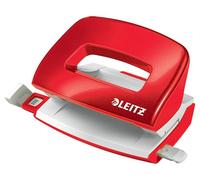 Leitz 50601026 Perforateur de bureau rouge blanc 10 feuilles (80 g/m²)