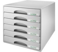 Leitz Boîte à tiroirs Plus 5212-00-85 – 6 tiroirs – Gris