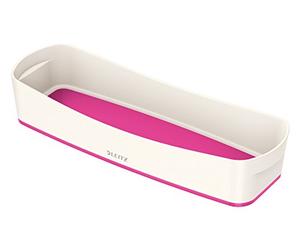 Leitz myBox Long Plateau d'organisation de stockage - Rose métallique