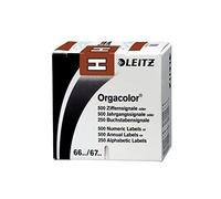 Leitz Onglet Alphab?Tique "H" Sur Rouleau,Marron,Autocollant