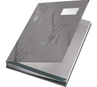 Leitz Parapheur Design avec 18 Onglets Cartonnés, A4, Gris, 57450085